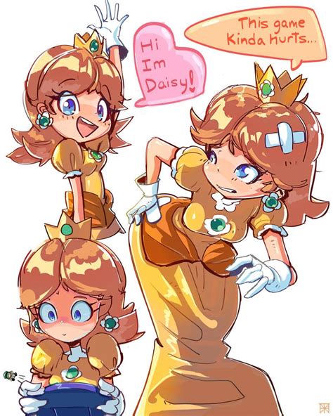 Princess Daisy By Azouraart On Deviantart Super Mario Art