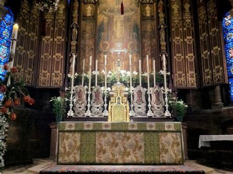 The High Altar St Clements Philadelphia At Eastertide Anglican