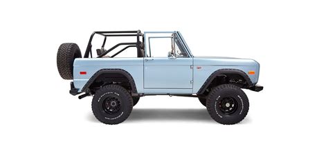 Simple Clean And One Crazy Fast Truck This 1971 Ford Bronco Frame