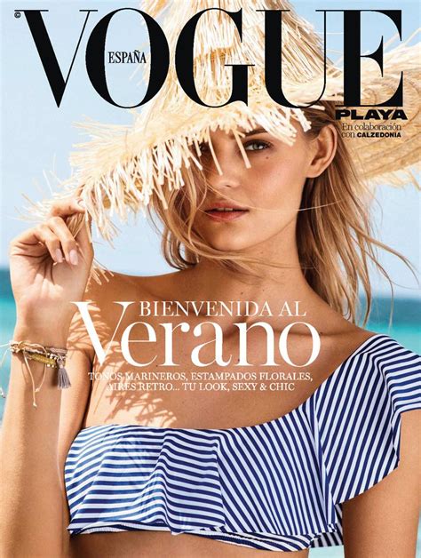 Vogue España Playa Summer 2018 Cover Vogue España