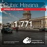 Promoção de Passagens para CUBA: Havana! A partir de R$ 1.771, ida e ...