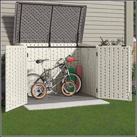 Plastic Outdoor Storage Containers Decks Home Decorating Ideas