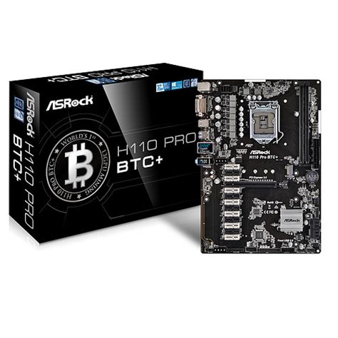Equipped with one pcie 3.0 x16 and 12 pcie 2.0 x1 slots, the h110 pro btc+ motherboard supports up to 13 gpu mining*, great for fast gpu mining. ASRock H110 Pro BTC+ pas cher - HardWare.fr