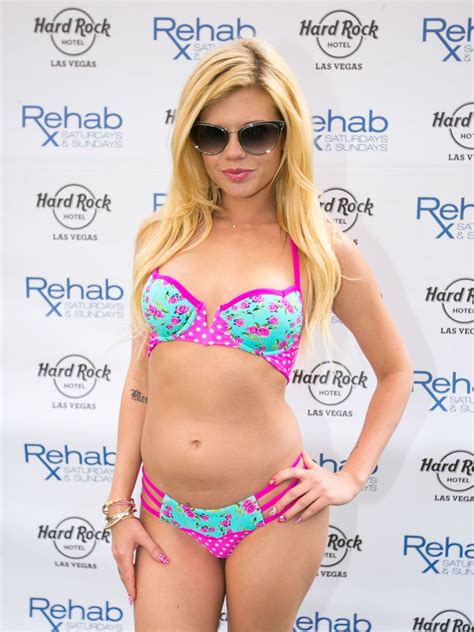 Chanel West Coast In A Bikini REHAB Pool Party At The Hard Rock Hotel In Las Vegas