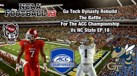 Ncaa Football 13 Ga Tech Dynasty Rebuild The Battle For The Acc