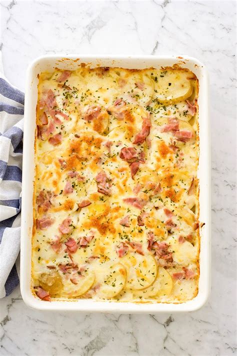 Easy Scalloped Potatoes And Ham Adore Foods