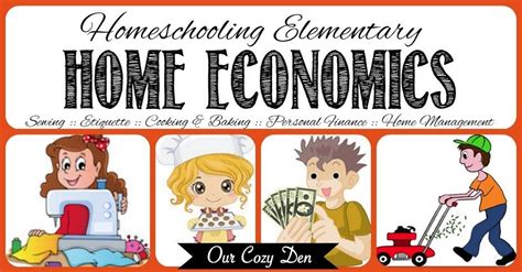 Homeschooling Elementary Home Economics Our Cozy Den Homeschool