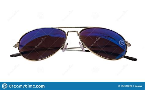 Sunglasses Isolated On White Stock Image Image Of Isolated Eyesight 184983225