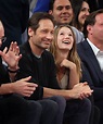 Duchovny Central : David Duchovny & his daugther at knicks game