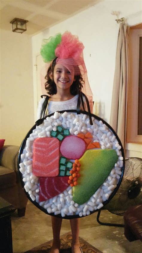 Coolest homemade sushi boy costume. DIY sushi costume … … | Sushi halloween costume, Sushi costume, Diy costumes kids