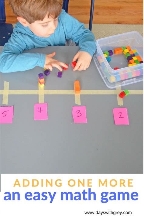 Block Count Up A Hands On Counting Activity Easy Math Games Easy