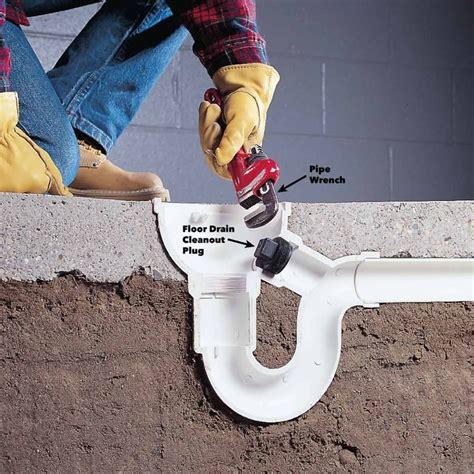 How To Repair Cast Iron Drain Pipe Under Basement Floor Flooring Tips