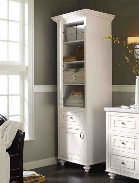 Linen tower bathroom cabinets : Bathroom Linen Storage Cabinets - Home Furniture Design