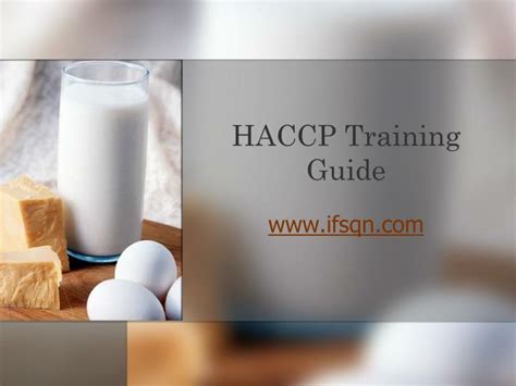 Ppt Haccp Training Guide Powerpoint Presentation Free Download Id