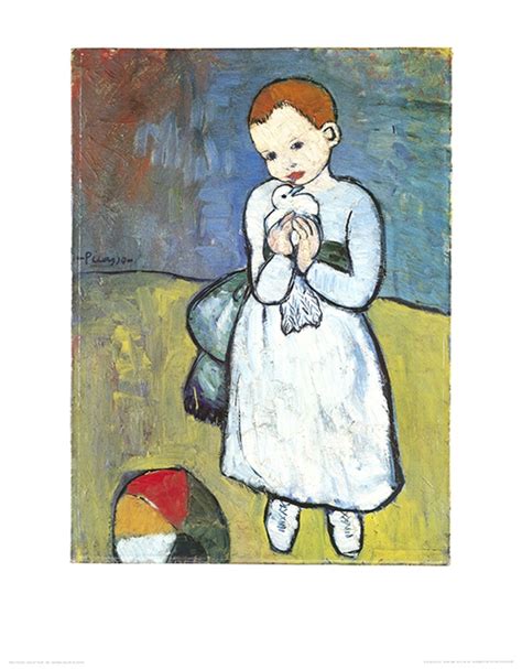 Child With Dove By Pablo Picasso