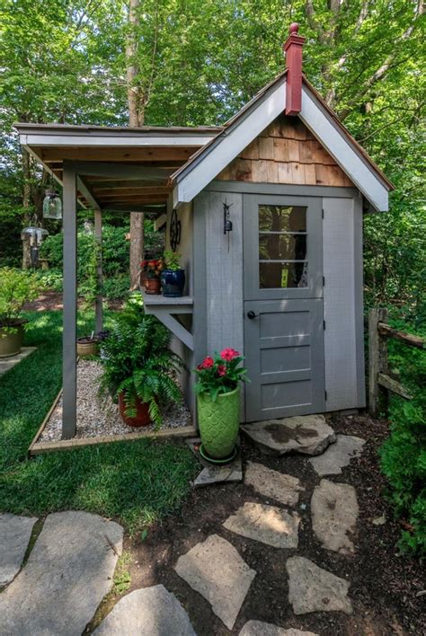32 Most Amazing Backyard Shed Ideas For An Inviting Garden Cottage