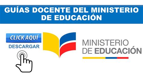 Guías Docente Del Ministerio De Educación 【2024】