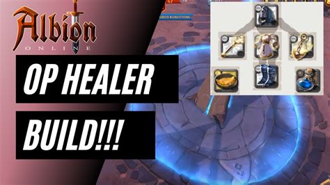 Op Arena Hallowfall Build 2021 Healer Pov Albion Online Youtube