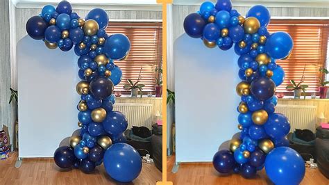 How To Attach A Balloon Garland To A Backdrop Panel Balloon Garland