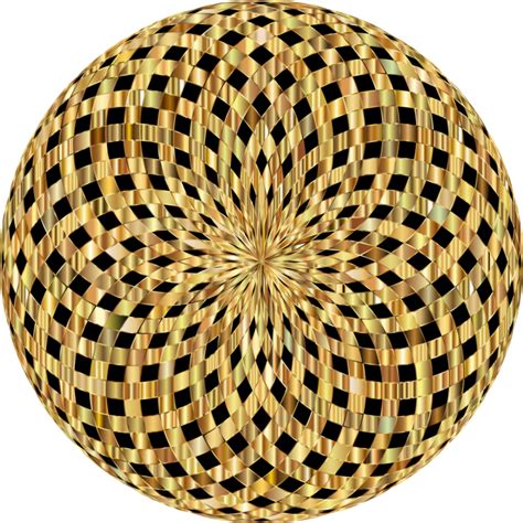 Transparent Gold Sphere Png Toroide De La Geometria Sagrada
