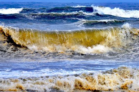Ocean Waves Tide Free Photo On Pixabay