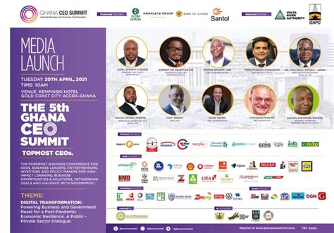 The 5th Ghana Ceo Summit Tickets Accra — Egotickets
