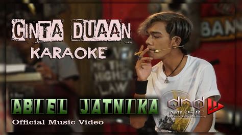Abiel Jatnika Cinta Duaan Karaoke Official Music Video Youtube