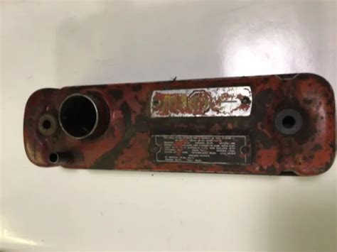 Mg Mga Mkii Mk2 1500 1600 Roadster Coupe Engine Valve Cover 11696