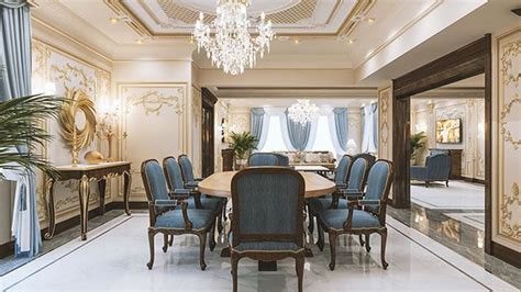 Best Dubai Dining Room Decor Beautiful Houses Interior Luxury Living