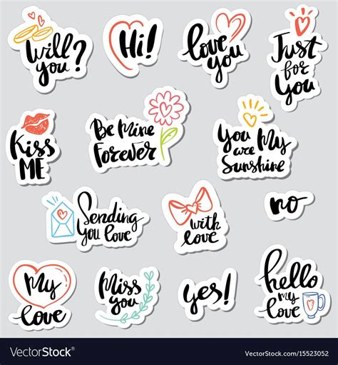 We have showcased very creative sticker designs before and today we again have an excellent sticker collection.if you want to bring some fun to your home or your car then you can design something like the below examples; Set of wedding and decorative elements, vintage banner, ribbon, labels,… | Scrapbook stickers ...