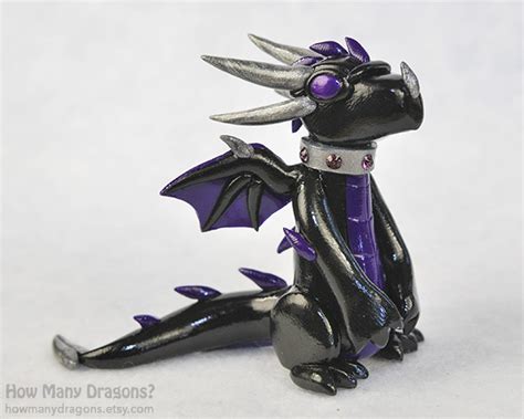 Commission Black Dragon With Goggles By Howmanydragons On Deviantart