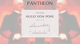 Hugo von Pohl Biography - German admiral (1855–1916) | Pantheon