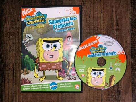 Spongebob Squarepants Spongebob Goes Prehistoric Dvd 2006