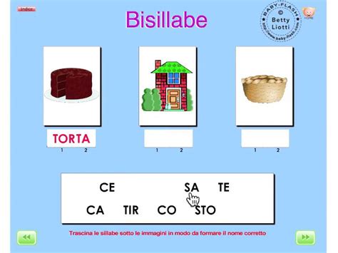 Schede didattiche sulla divisione in sillabe in pdf. Italiano10 (bisillabe) - YouTube