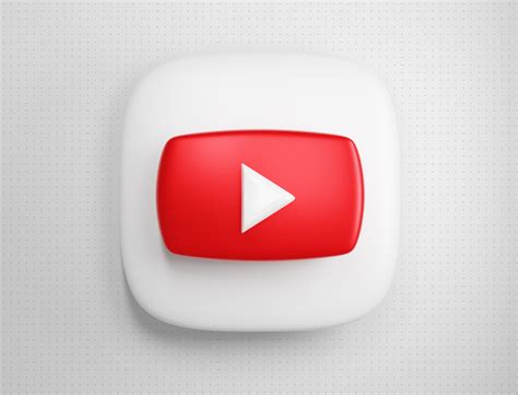 3d Youtube Icon By Gil Finkelstein On Dribbble