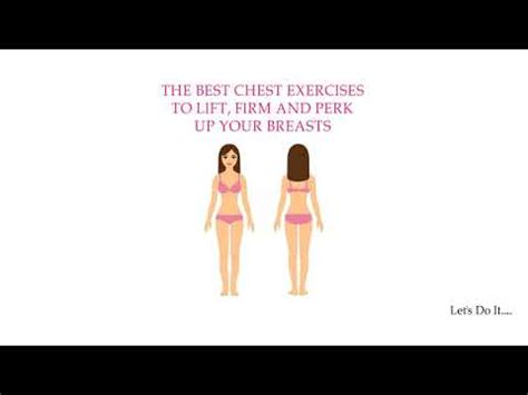 THE BEST CHEST EXERCISES TO LIFT FIRM AND PERK UP YOUR BREASTS YouTube