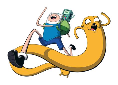 Adventure Time Finn And Jake Sitting Together Transpa