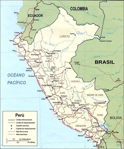 Mapa De Perú