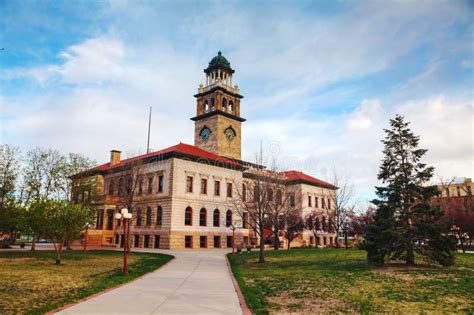 Pioneers Museum In Colorado Springs Colorado Stock Photo Image Of