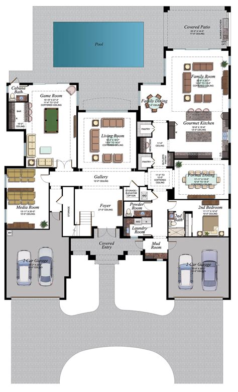 Palazzo Plan Florida Real Estate Gl Homes Palazzo Model House