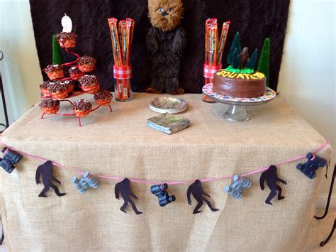 Pin By Julie Telken On Bigfoot Party Bigfoot Birthday Monster