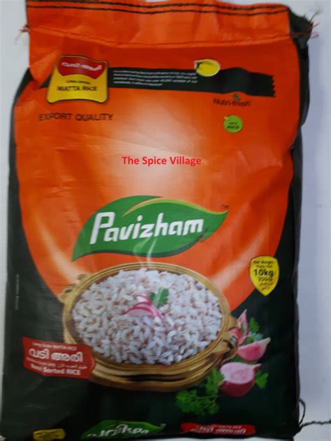 Pavizham Matta Rice 10kg The Spice Village