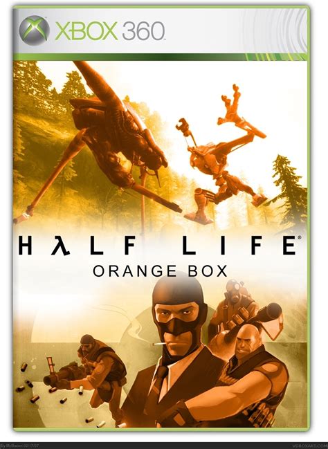 Viewing Full Size Half Life 2 Orange Box Box Cover
