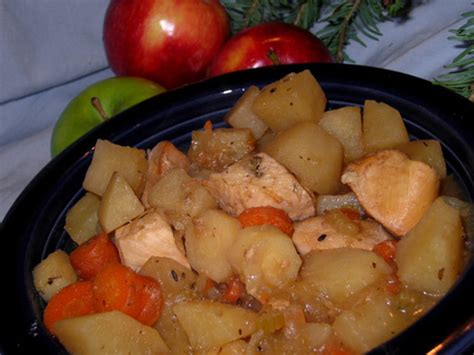 Low cholesterol slow cooker recipes. Crock Pot Apple Chicken Stew Low Fat) Recipe - Food.com