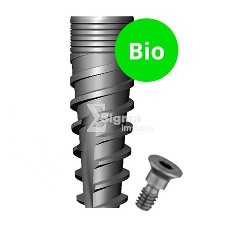 Implant Sigma Active Bio Made Of Titanium Grade 4