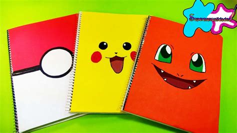 Baker ross pegatinas de espuma con diseños de princesa. 3 ideas para decorar tus cuadernos de POKÉMON (pocos materiales) 📔SUPERMANUALIDADES📔 - YouTube