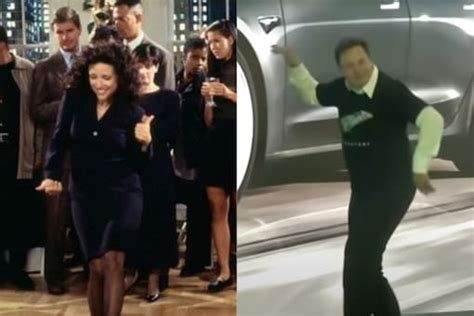 Elon Musk And Elaine Benes Bizarre Dance Moves Spark Hilarious