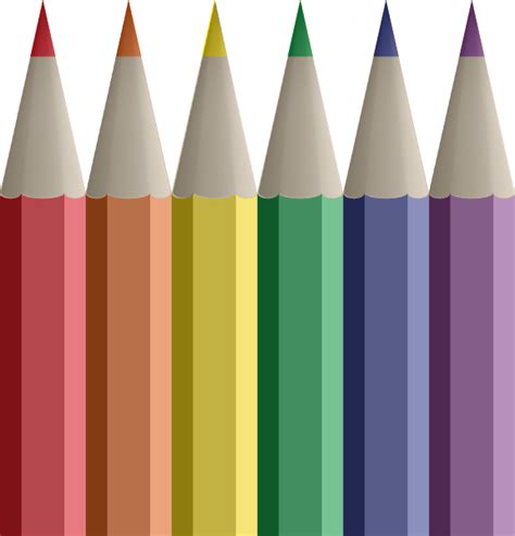 Cartoon Coloured Pencils Clipart Best