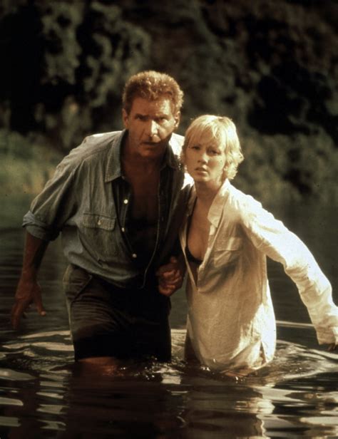 Harrison Ford And Anne Heche In Six Days And Seven Nights Photo Print
