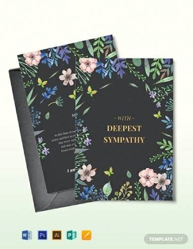 Funeral Sympathy Card 5 Examples Format Pdf Examples
